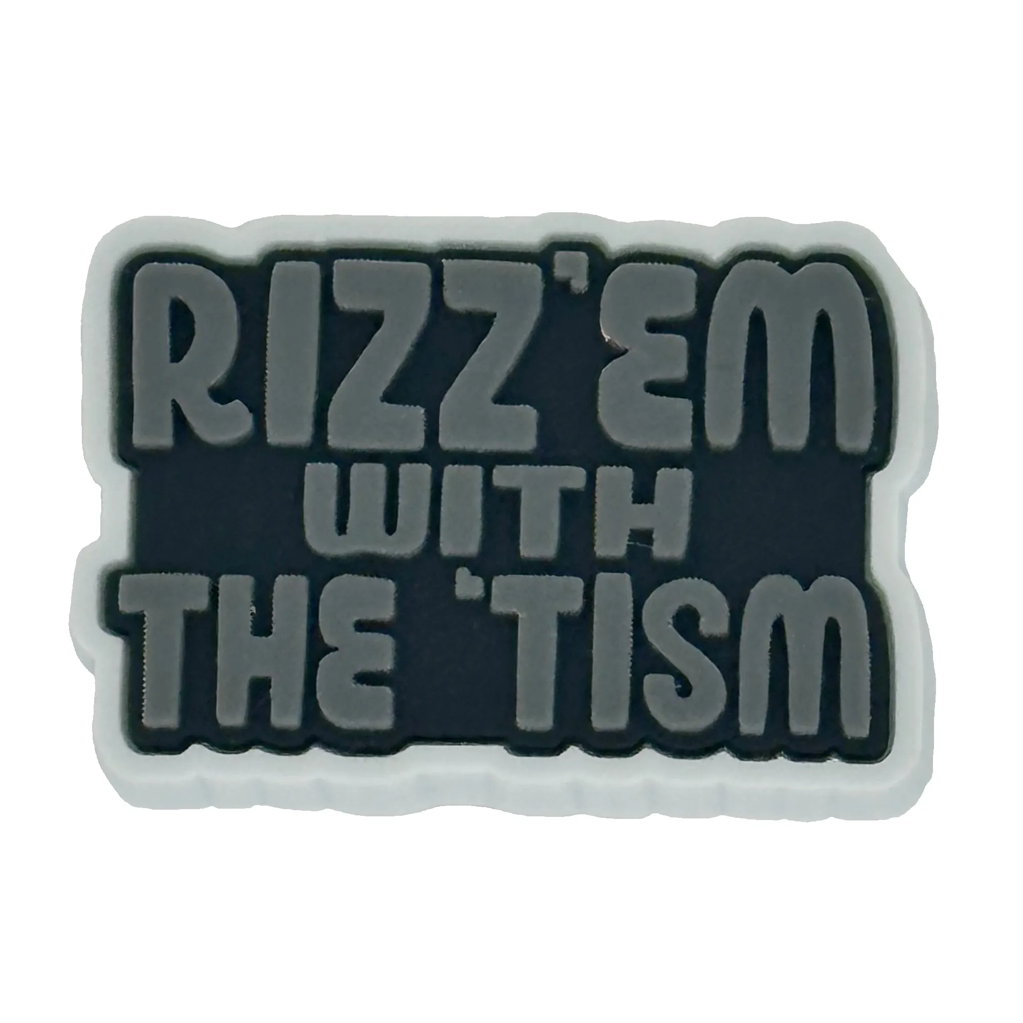 Tactical Mini Morale Charms - Rizz'em with the 'Tism - Singles