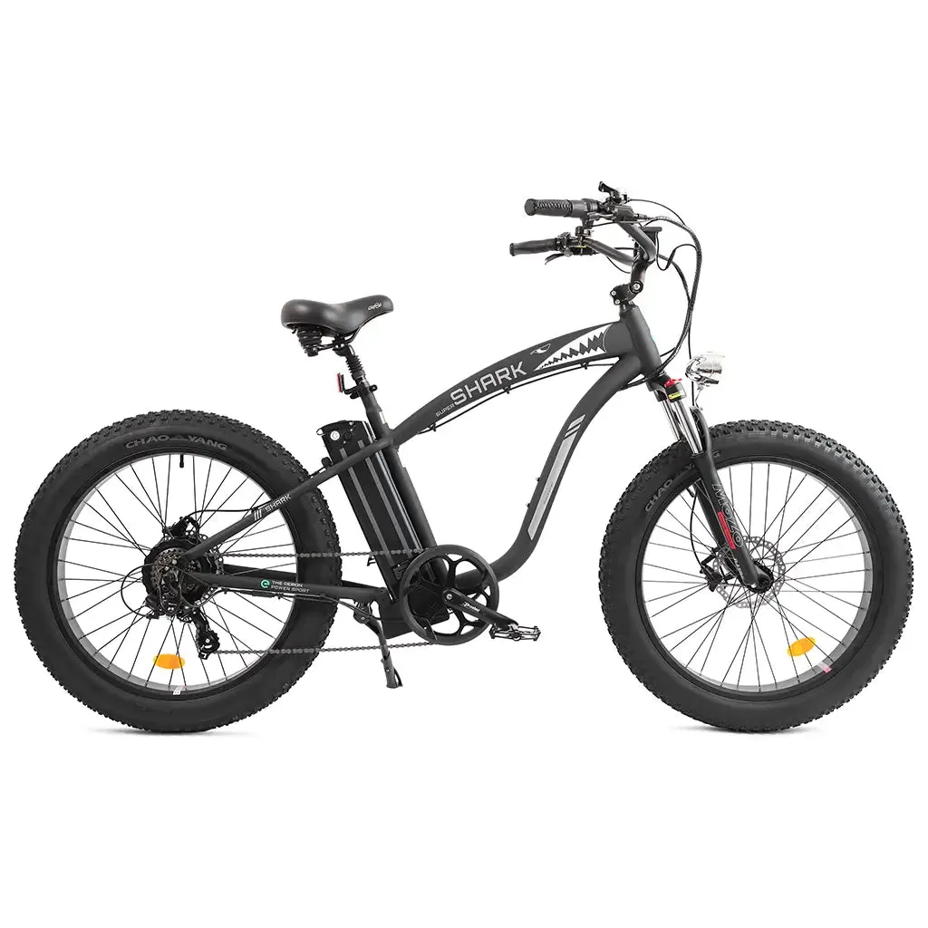 UL Certified Ecotric Hammer 48V 750W Beach Snow  Fat Tire Electric Bike