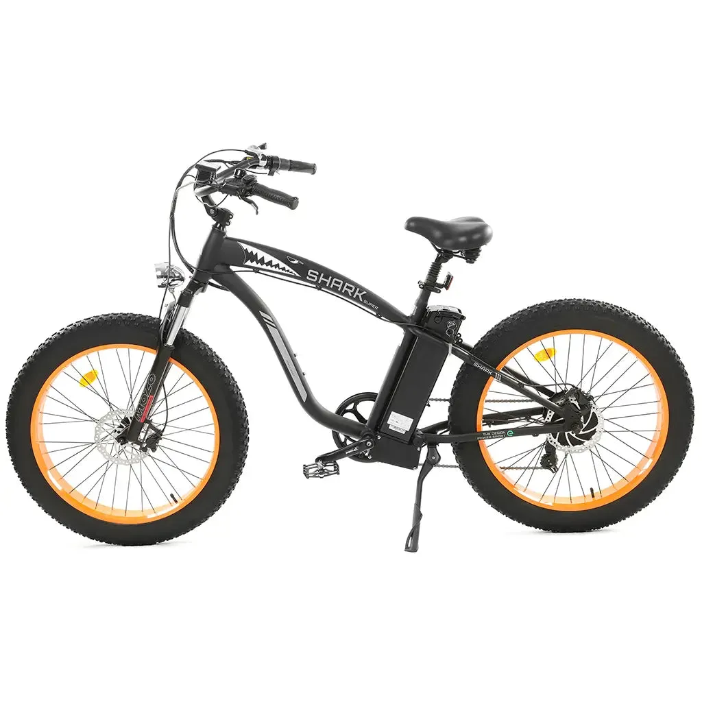 UL Certified Ecotric Hammer 48V 750W Beach Snow  Fat Tire Electric Bike