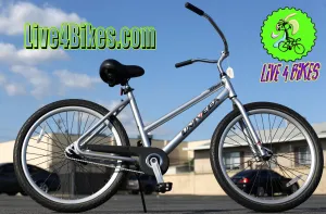 Univega Weekend Memory Beach Cruiser Single 1 speed aluminum Step Through - Live 4 Bikes