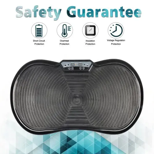 Vibration Plate Exercise Machine Dual Motor Oscillation