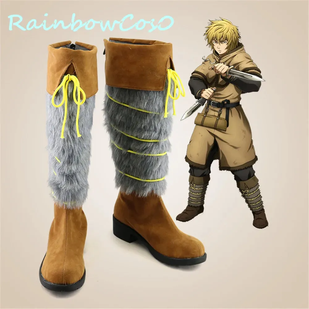 VINLAND SAGA Thorfinn Boots Anime Shoes