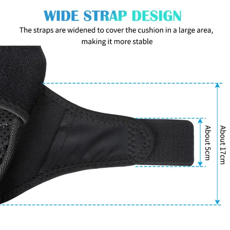 WEST BIKING Bike Cushion Cover Thick Silicone Quick Release Seat Cushion(Black)