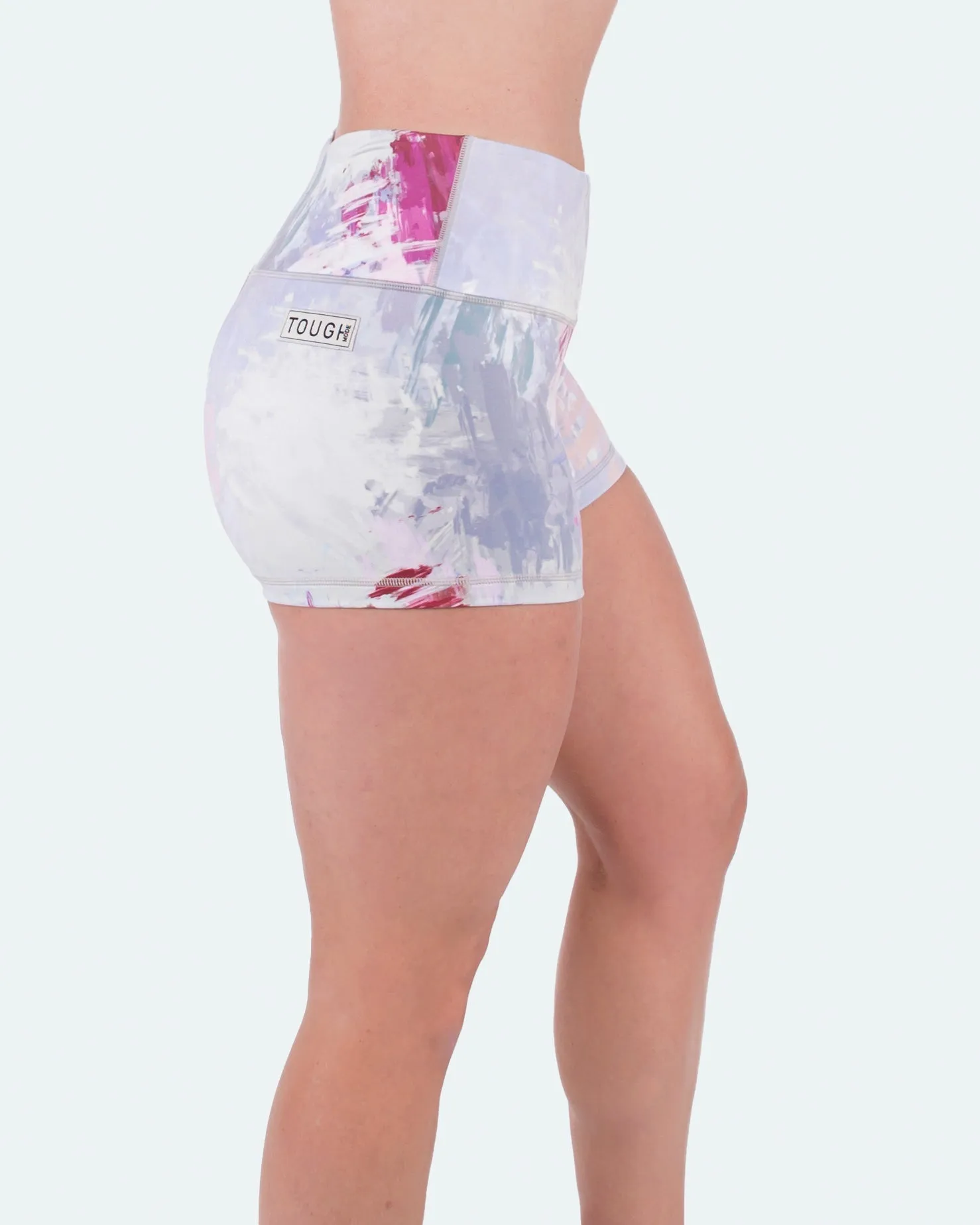 Women's 3" High Waist Yoga Shorts Tummy Control Workout Running Biker Volleyball Shorts for Women