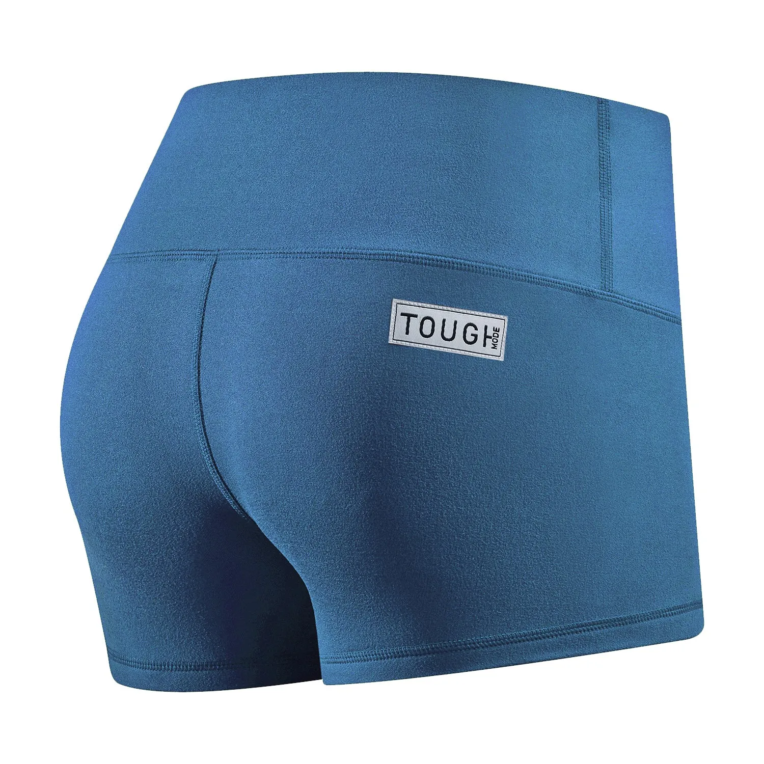 Women's 3" High Waist Yoga Shorts Tummy Control Workout Running Biker Volleyball Shorts for Women