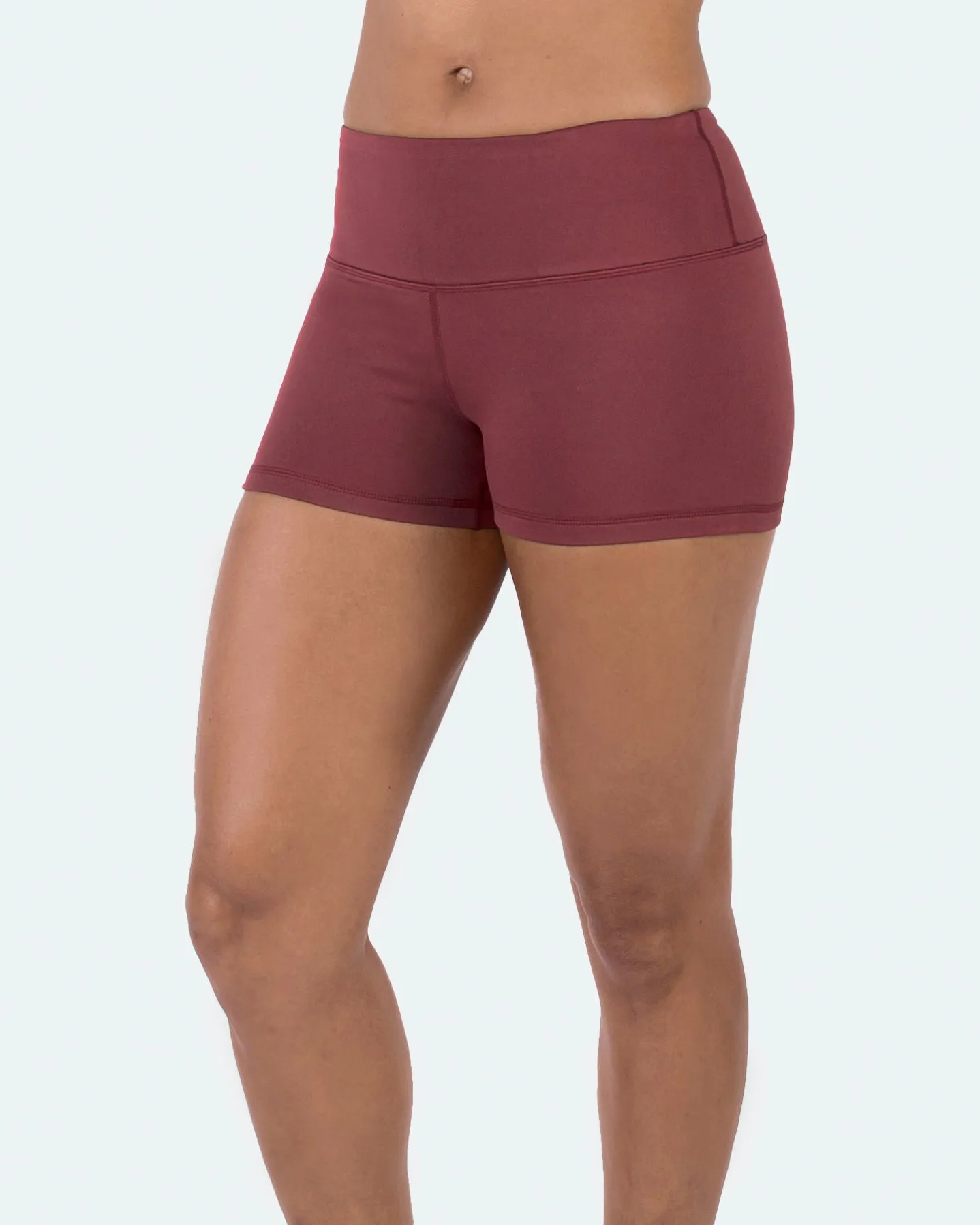 Women's 3" High Waist Yoga Shorts Tummy Control Workout Running Biker Volleyball Shorts for Women