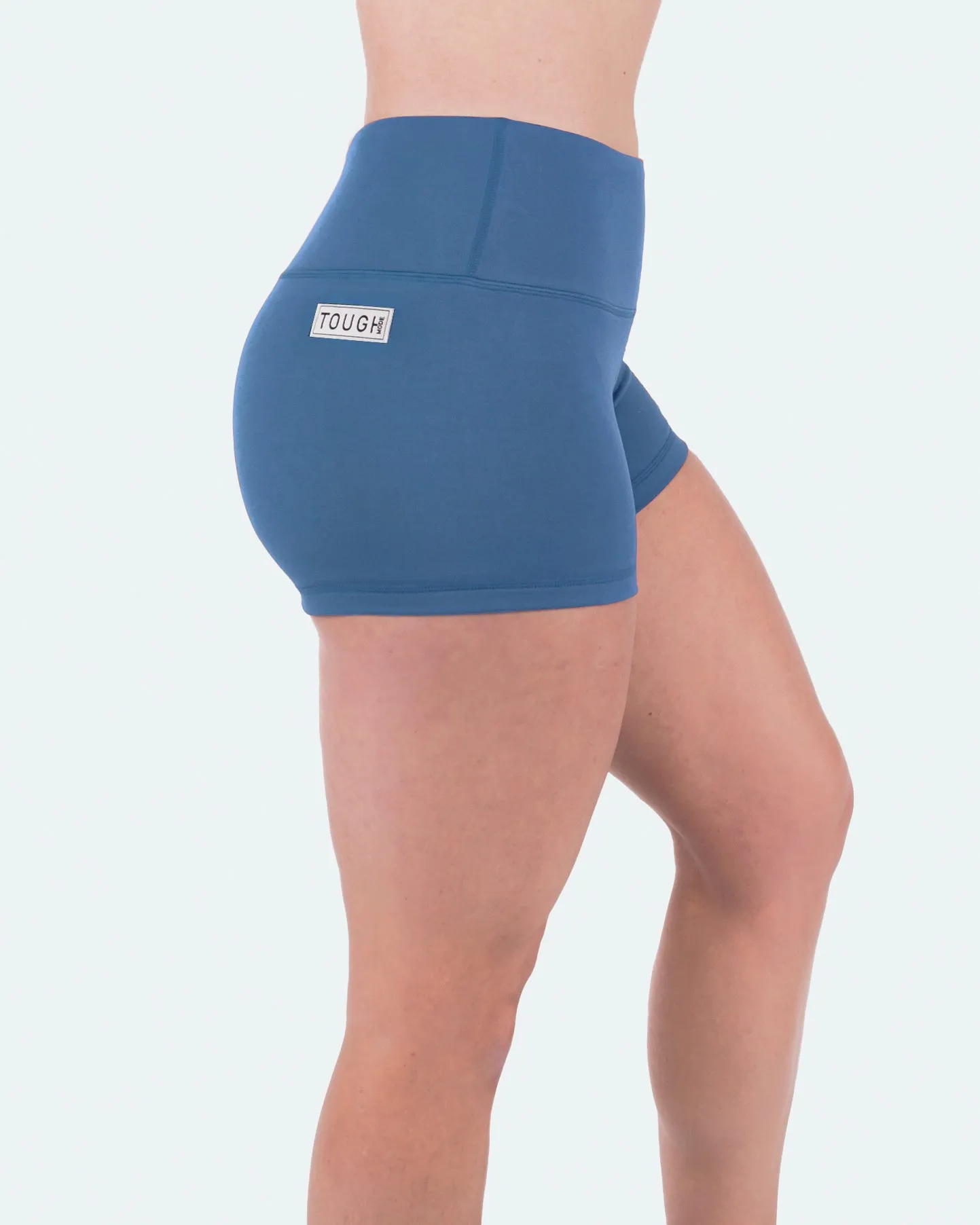 Women's 3" High Waist Yoga Shorts Tummy Control Workout Running Biker Volleyball Shorts for Women