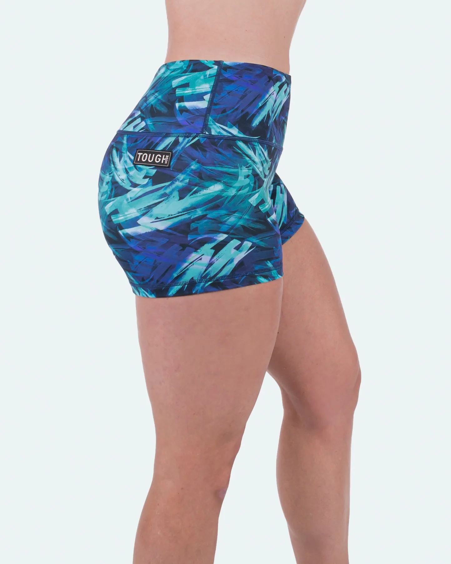 Women's 3" High Waist Yoga Shorts Tummy Control Workout Running Biker Volleyball Shorts for Women