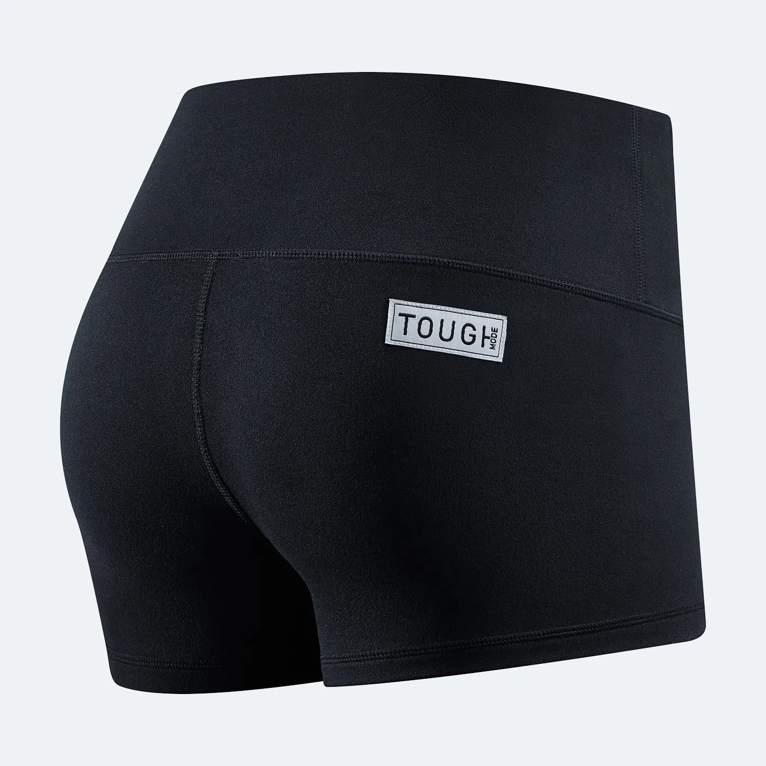 Women's 3" High Waist Yoga Shorts Tummy Control Workout Running Biker Volleyball Shorts for Women