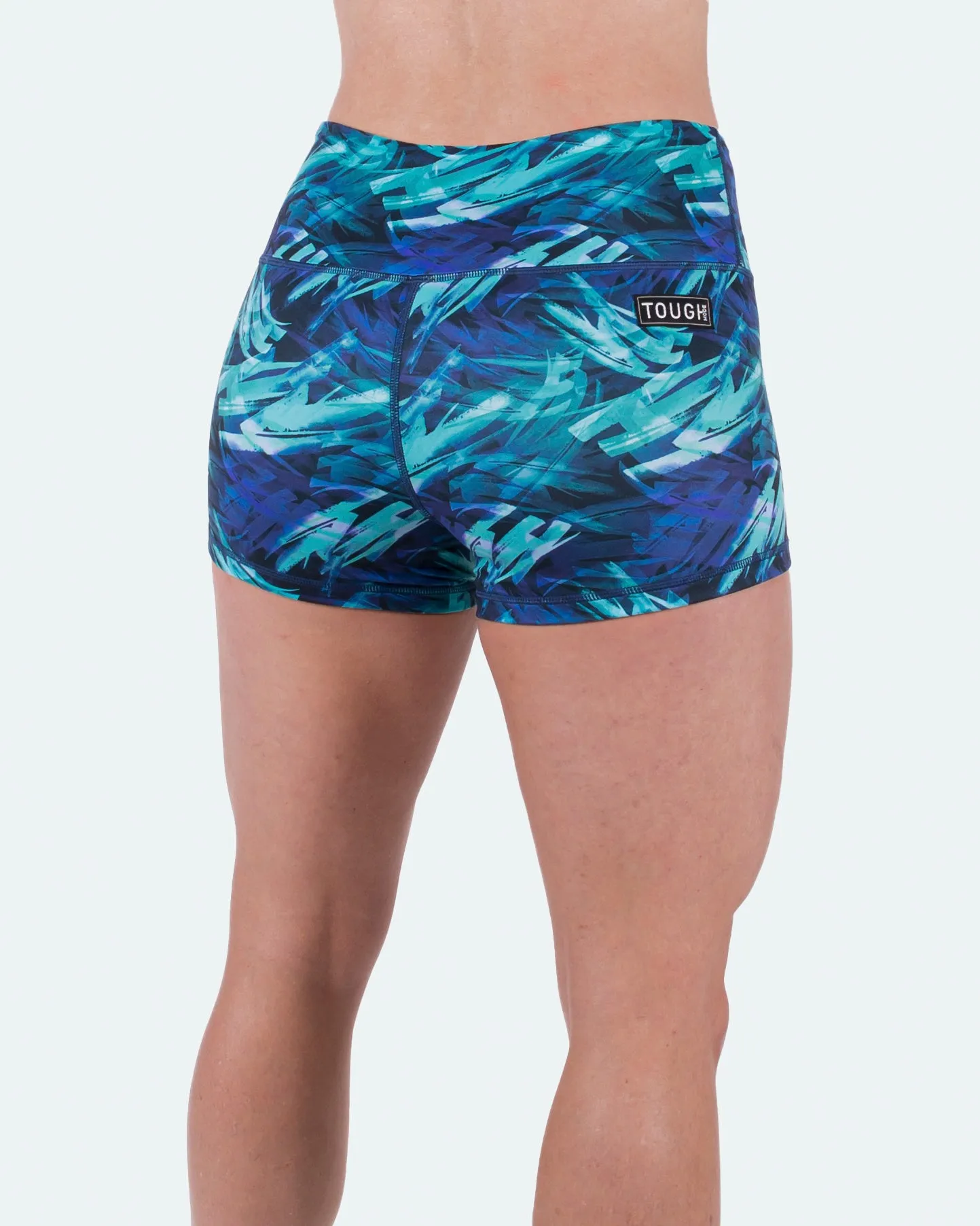 Women's 3" High Waist Yoga Shorts Tummy Control Workout Running Biker Volleyball Shorts for Women