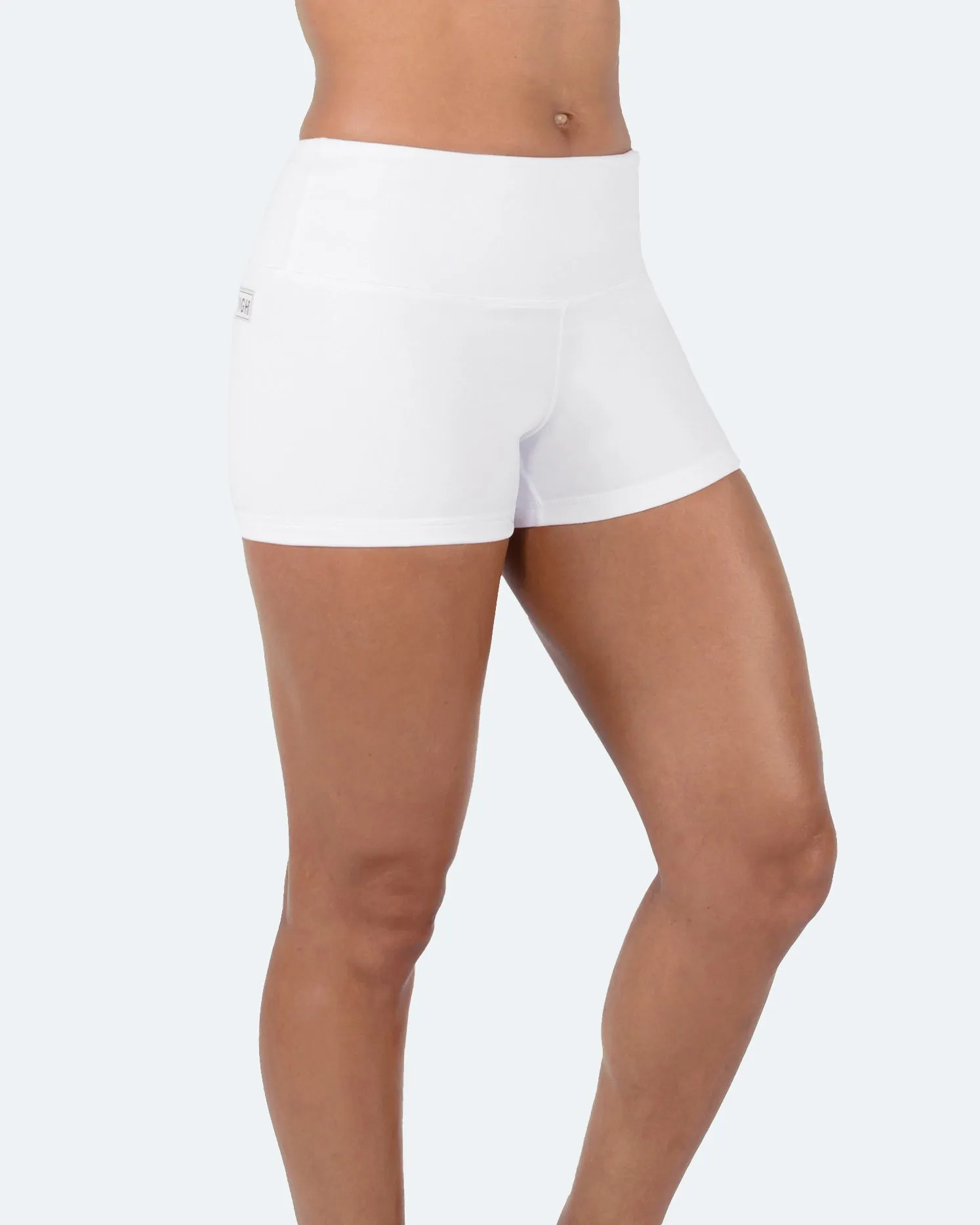 Women's 3" High Waist Yoga Shorts Tummy Control Workout Running Biker Volleyball Shorts for Women