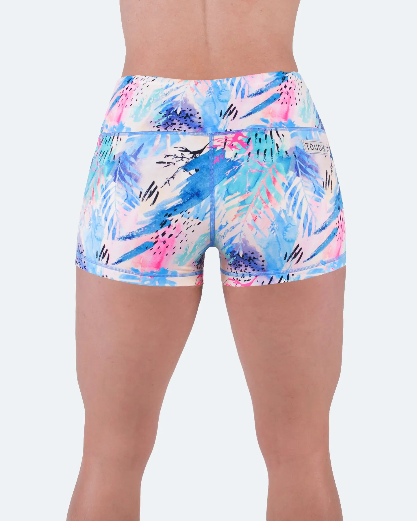 Women's 3" High Waist Yoga Shorts Tummy Control Workout Running Biker Volleyball Shorts for Women